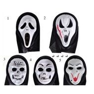 Ready stock topeng hantu halloween mask cosplay costume