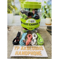 DAP DYM100 Data Cable For Micro USB Android Fast Charger 2.4A [30PCS]