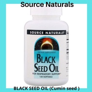 Source Naturals, Black Seed Oil(黑籽油), 120 Softgels(antiviral & ready stocks)