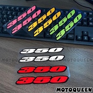 Motorcycle Emblem Tank Body Side Fairing Decal Stickers For ADV  NSS EXC GB SH YBR Hunter GTS GTV DR