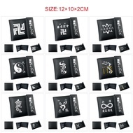 0PSN Tokyo Avengers Sano Manjiro Snap Button Wallet Short Wallet Card Holder Coin Purse