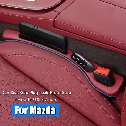 1pcs Car Seat Leak-proof Gap Side Seam Storage Filler Strip For Mazda 2 3 5 6Atenza CX-3 CX-4 CX-5 C