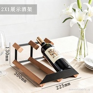 2X1 Diagonal Lattice Red Wine Rack Small Wine Rack Display Creative Wine Cellar Wine Cabinet Solid W