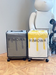 🎁實拍2色 RIMOWA x CHVOS 限量款 21寸 登機箱 行李箱 旅行箱 （白色油田金   仙人掌綠黑色）