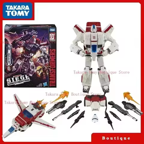 In Stock Takara Tomy Transformers War for Cybertron:Siege WFC-S28 Jetfire Action Figures Collectible