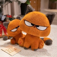 Angry Orange Cat - Funny Angry Cat Teddy Bear Premium Toy Gift Bigcitybear Teddy Bear Cat Plushie