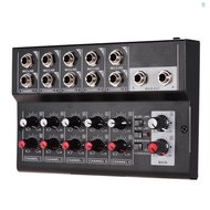 FLS Muslady MIX5210 10-Channel Mixing Console Digital Audio Mixer Stereo for Recording DJ Network Live Broadcast Karaoke