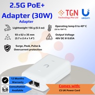 Ubiquiti 2.5G PoE+ Adapter (30W) UACC-PoE+-2.5G *3-Pin UK Power Cord*