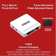 VBOX TV Box 8K Resolution 5Gwifi BT5.4