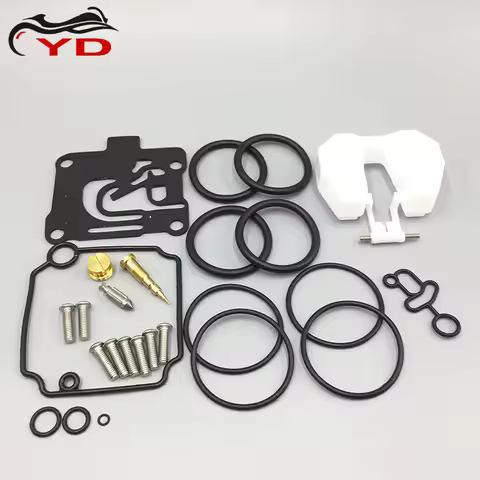Carburetor Carb Rebuild Kit for Yamaha F50-T50hp 4 Stroke 01-04 62Y-W0093-11-00 62Y-W0093-10-00
