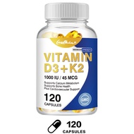 วิตามิน D3+K2-วิตามินดี ผลิตภัณฑ์เสริมอาหาร-วิตามิน K2 วิตามินคอมเพล็กซ์แคปซูล