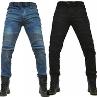 KOMINE PK-718 SuperFIT Kevlar Denim Jeans Riding Pants STOCKS