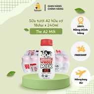 Organic Whole Milk A2 fresh Milk, 18 boxes x 240ml - Domestic USA