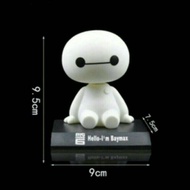 mainan anak pajangan mobil dashboard boneka goyang baymax big hero pen04