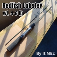 ของแท้ ราคาถูก ❗❗ คันเบ็ดตกปลา คันเบ็ดตกกุ้ง Redfish Lobster ความยาว 3.6 ฟุต ตัวคัน 2 ท่อน Line Wt. 4-6 lb คันเรียวเล็ก เหมาะกับงานตกกุ้ง Spinning
