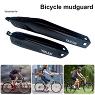[TR]  Bicycle Mud Remover Folding Bike Fender Anti-crack Printed Mountain Bike Fender Set Durable Front and Rear Mud Guard for Bicycle Southeast Asian Buyers' Choice