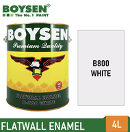 S.W Boysen Quick Dry Enamel Paint 4 Liter Premium Quality B-600WHITE/B-800WHITE#191