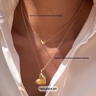 CAFFTI | Exaggerated Double Layer Luxury Necklace