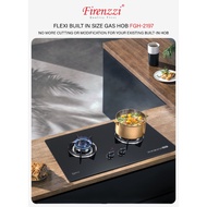 Firenzzi Blazing Flame Flexi Size Gas Hob (6kW + 9kW) FGH-2197