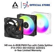 ARCTIC P14 PRO REVERSE ARGB / NON ARGB 140MM CASING FAN - BLACK / WHITE