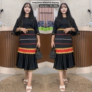 DRESS BORNEO BIDAYUH ETNIK GAWAI BLACK LACE