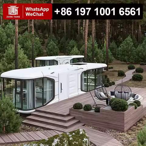 Container Housing Thermal Insulation Prefabricated House Capsule Space Capsule Home Earthquake Resis