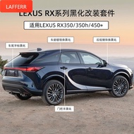 [LEXUS Modification] LEXUS LEXUS RX350 RX350h RX450h+Blackened Modified Window Rearview Mirror Trim 