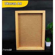 2d Pine Wood Photo Frame measuring 20x30cm