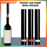 Pocket Air Pump Wine Bottle Opener Portable Bar Tools Corkscrew Pin Jar Cork Remover Air Pressure Pump stu stu