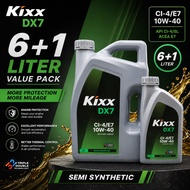 KIXX DX7 SYNTHETIC DIESEL ENGINE OIL 10W-40 (OLD NAME KIXX HD1 10W40) (7 LITERS)