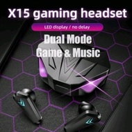 HEADSET X15 WIRELESS BLUETOOTH FOR GAMING BT V5.3