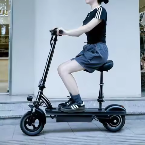 Foldable Electric Scooter Wheeled Transportation Electric Scooter Convenient Commercial Furniture Mo