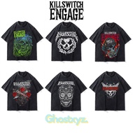 Ghostxyz T-Shirt Killswitch Engage Wash Oversize Vintage Tee Shirt