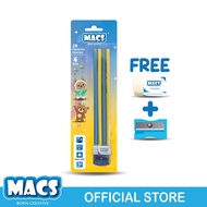 MACS 2B Premium Triangle Pencil 4CT 2B Pencil