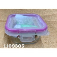 SNAPWARE PYREX 236ML SQUARE GLASS STORAGE CONTAINER