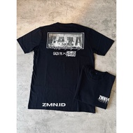 KAOS HRI ZEMEN GAZA BAJU KAOS DISTRO PRIA WANITA KATUN COMBED 24S ~FREE STICKER
