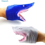 EPOCH Shark Hand Puppet Role Playing Toy Cute Educational Finger Dolls Tell Story Prop Animal Toys F