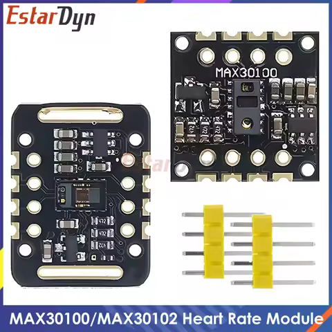 MAX30102 MAX30100 Sensor Module, Heart Rate Blood Oxygen Monitor, Pulse Oximeter with I2C Interface 