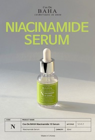 Niacinamide 10% + Zinc 1% Serum for Face/Neck - Tightens Pores Reduces Wrinkles Repairs Skin Vitamin
