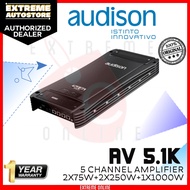 Audison AV 5.1K  5-Channel 1650W RMS VOCE Series Power Amplifier