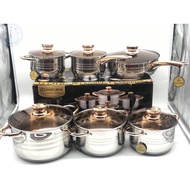 German Pot Set 6 Piece Engelberg 6 pieces 12 pieces