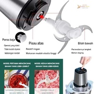 BLENDER DAGING STAINLESS/KYLO-801 MEAT GRINDER STAINLESS 2L Kualitas Bagus 250W