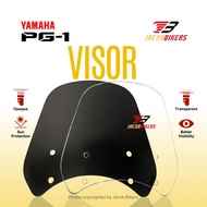 Yamaha PG-1 PG1 PG 1 Visor Windshield Black Clear Accessories