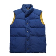 70-80s Eddie Bauer 藍色羽絨背心 鵝絨背心