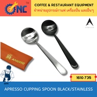 APRESSO Cupping Spoon Black/Stainless Coffee Tasting