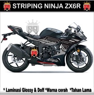 STRIPING VARIASI Zx6r/DECAL STICKER NINJA Zx6r-Zx 6R
