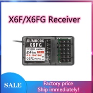 [Top Sales] DUMBORC X6F X6FG Radio Control System Receiver for Domborc RC X6 Transmitter