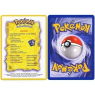 【Stock Ready 】Pokemon Card TCG Base Set Theme Deck Insert Card (1999-2000) - Rare