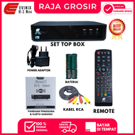 Set Top Box TV Digital Garansi Resmi Freebox Zyrex Evinix Tanaka