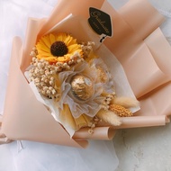 sunshine乾燥花束 金莎花束 金莎花 情人節禮物 畢業 告白花束